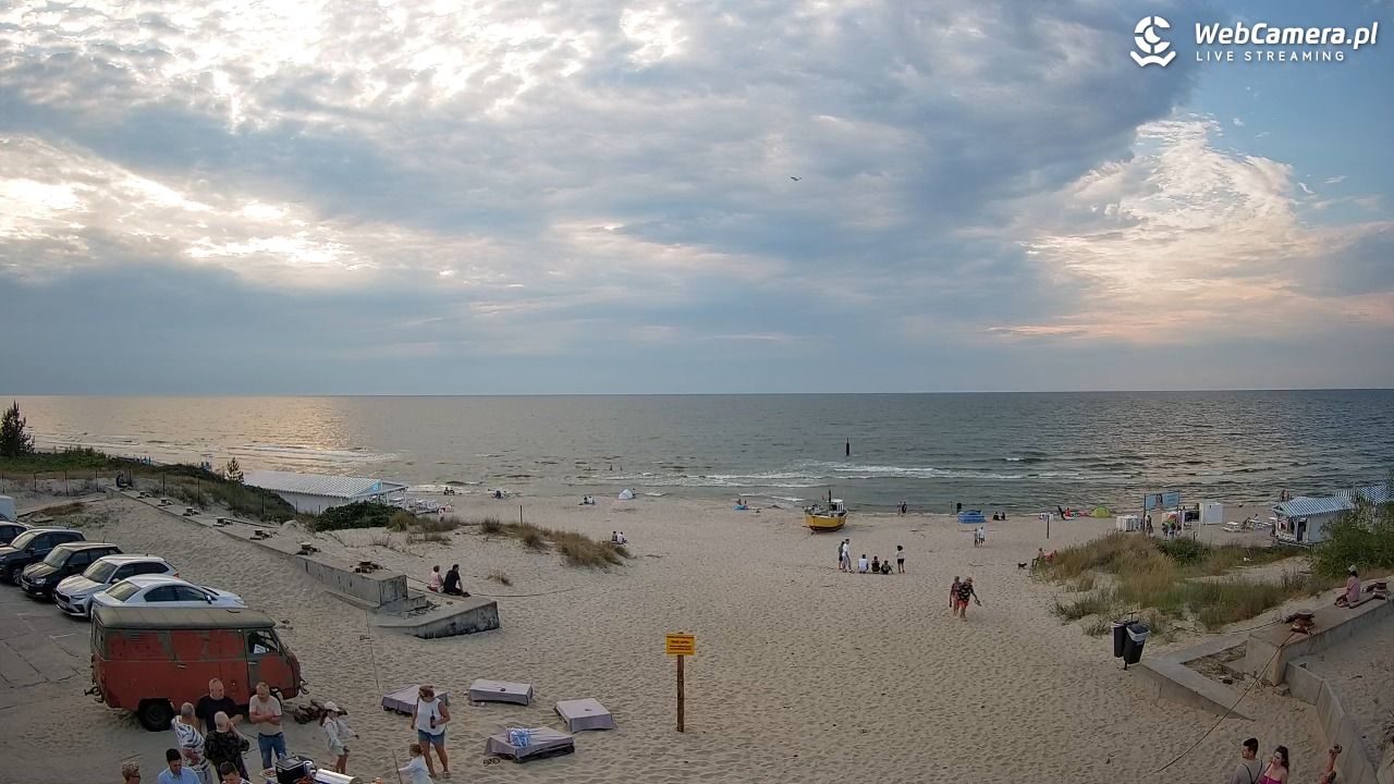 Krynica Morska - widok na plaże NOWOŚĆ - 29 czerwiec 2026, 19:53