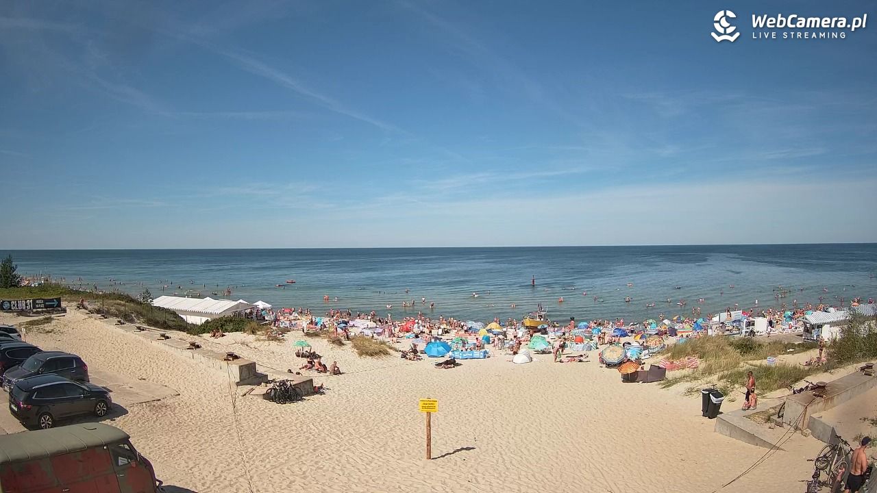 Krynica Morska - widok na plaże NOWOŚĆ - 15 sierpień 2026, 13:08