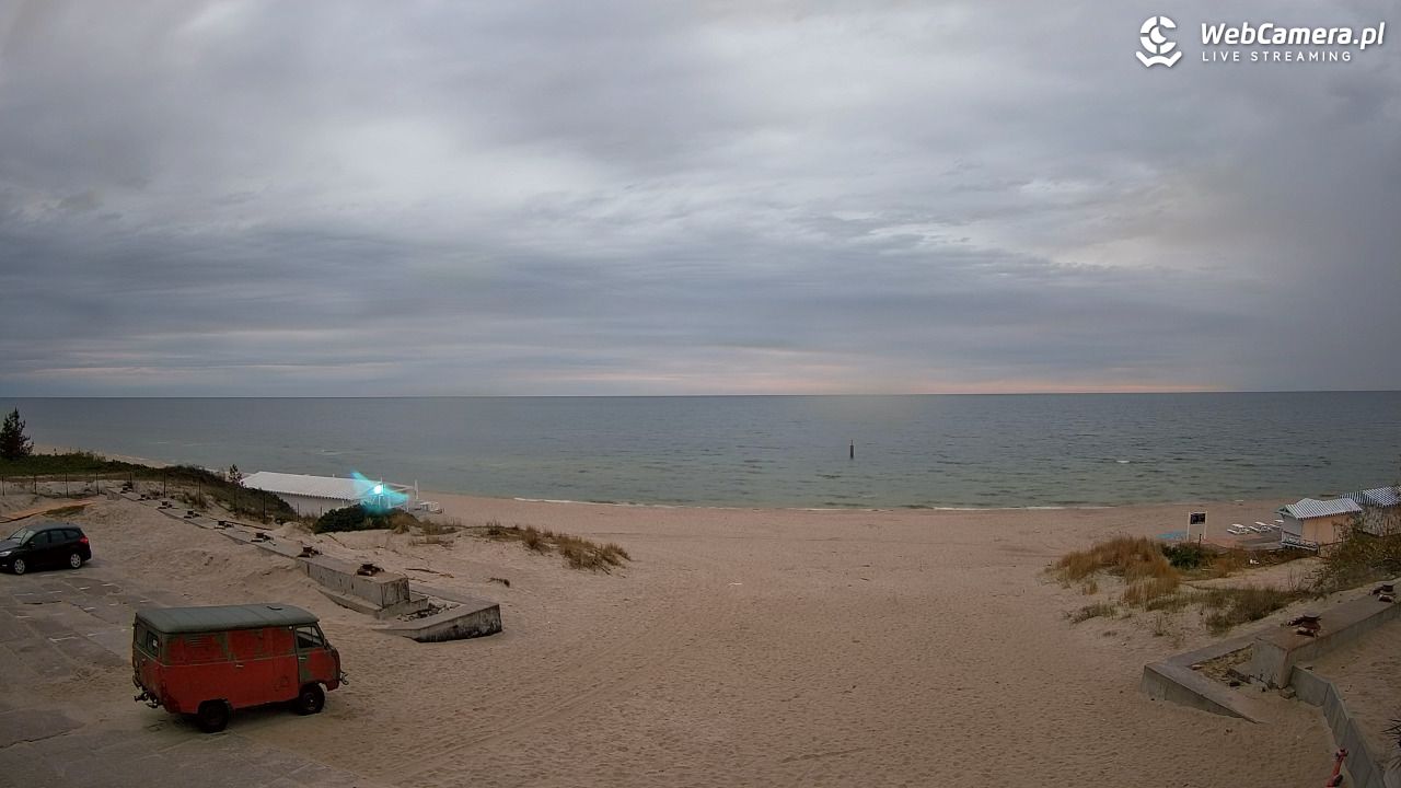 Krynica Morska - widok na plaże NOWOŚĆ - 18 maj 2026, 04:17