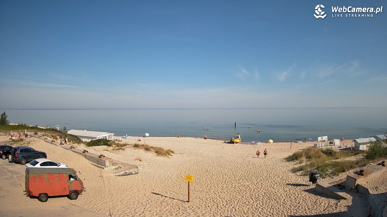Krynica Morska - widok na plaże NOWOŚĆ - 28 czerwiec 2026, 08:18