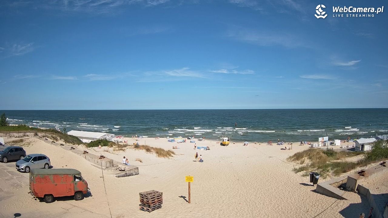 Krynica Morska - widok na plaże NOWOŚĆ - 30 czerwiec 2026, 10:29