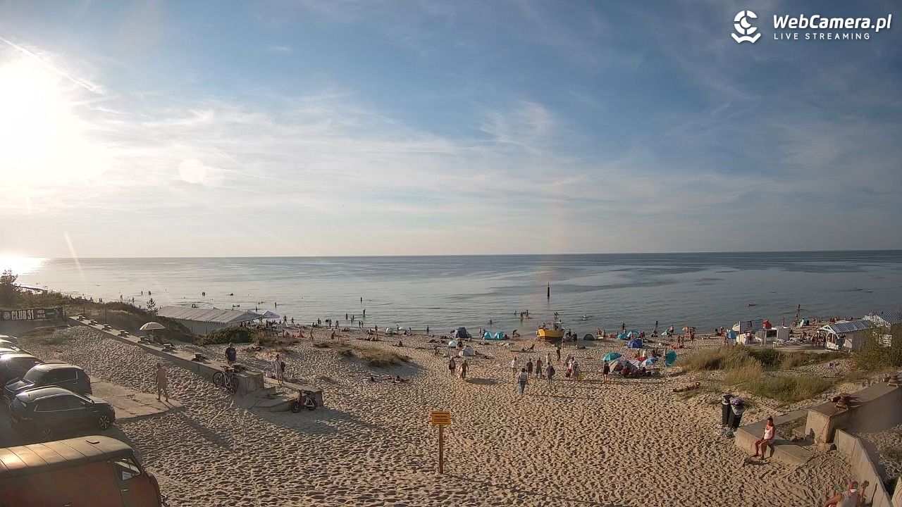 Krynica Morska - widok na plaże NOWOŚĆ - 15 sierpień 2026, 18:21