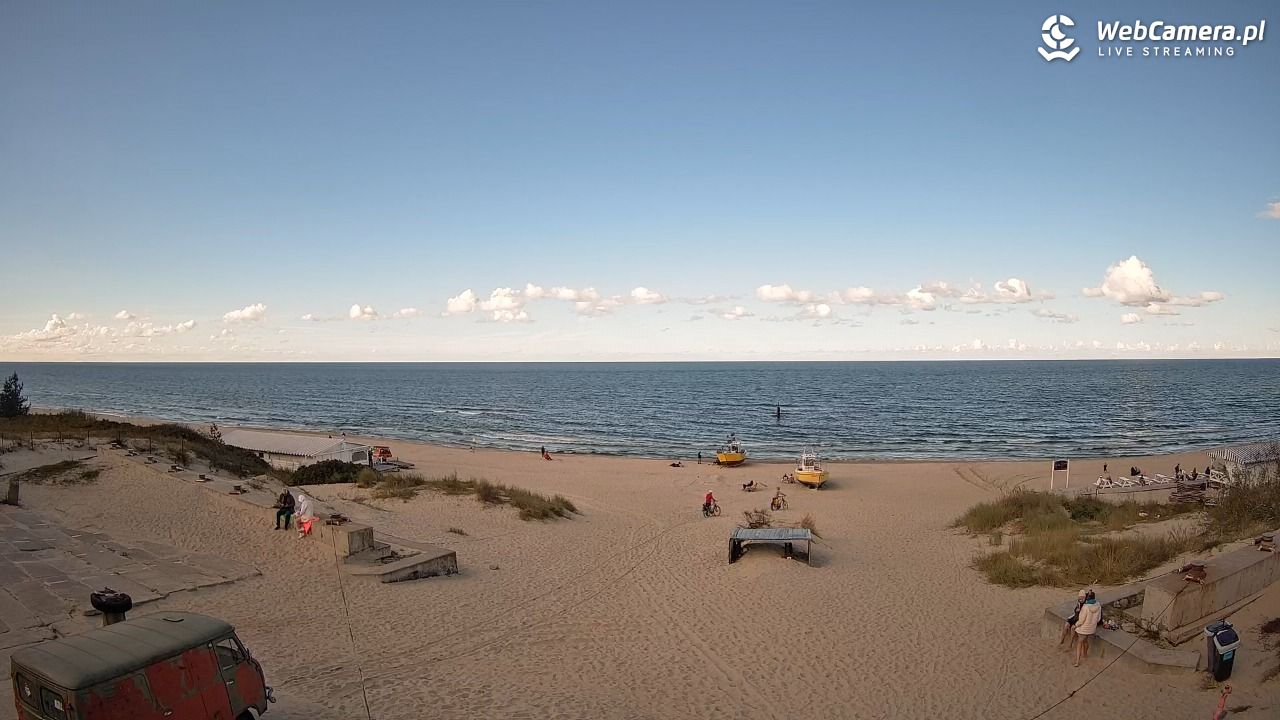 Krynica Morska - widok na plaże NOWOŚĆ - 28 wresień 2025, 14:40