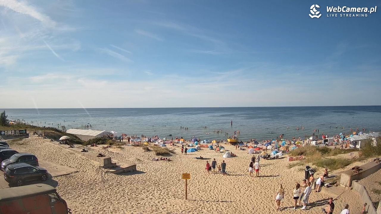 Krynica Morska - widok na plaże NOWOŚĆ - 15 sierpień 2026, 16:20