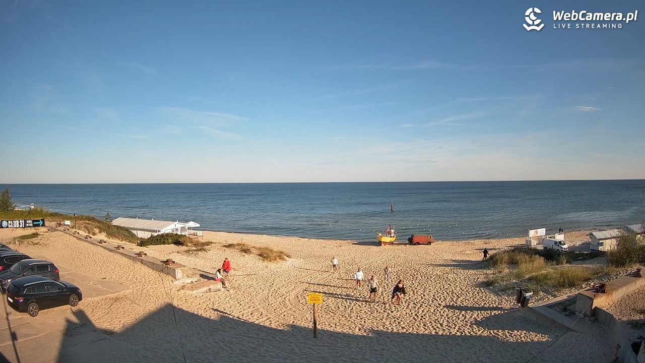 Krynica Morska - widok na plaże NOWOŚĆ - 14 sierpień 2026, 07:36
