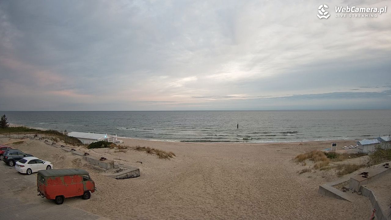 Krynica Morska - widok na plaże NOWOŚĆ - 13 maj 2026, 04:49