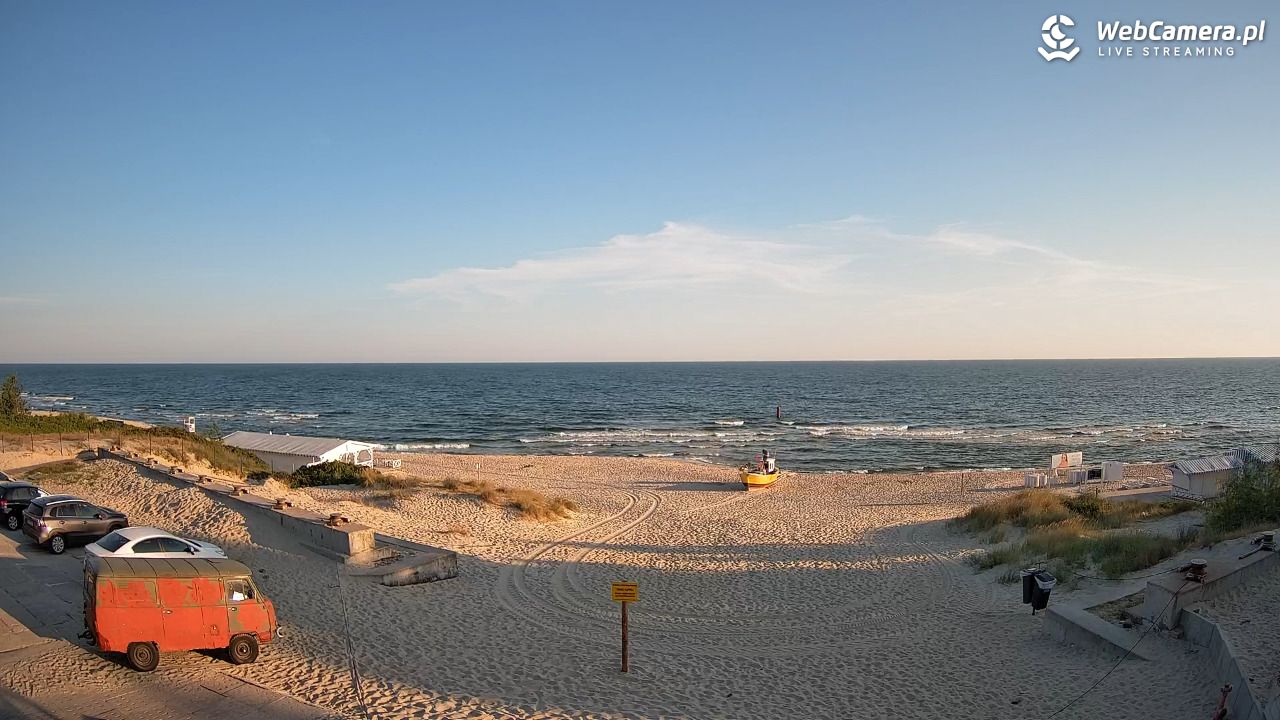 Krynica Morska - widok na plaże NOWOŚĆ - 29 czerwiec 2026, 05:46