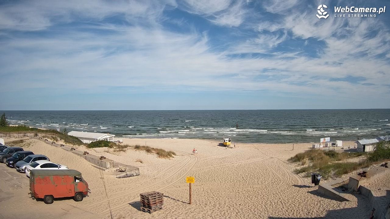 Krynica Morska - widok na plaże NOWOŚĆ - 30 czerwiec 2026, 08:51