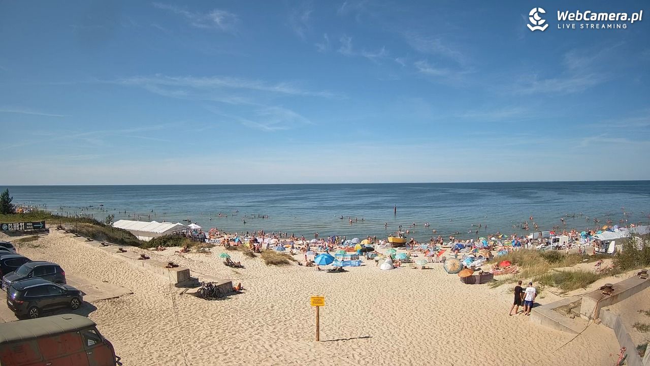 Krynica Morska - widok na plaże NOWOŚĆ - 15 sierpień 2026, 14:37