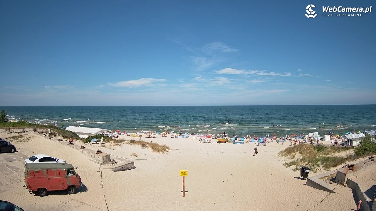 Krynica Morska - widok na plaże NOWOŚĆ - 29 czerwiec 2026, 11:28