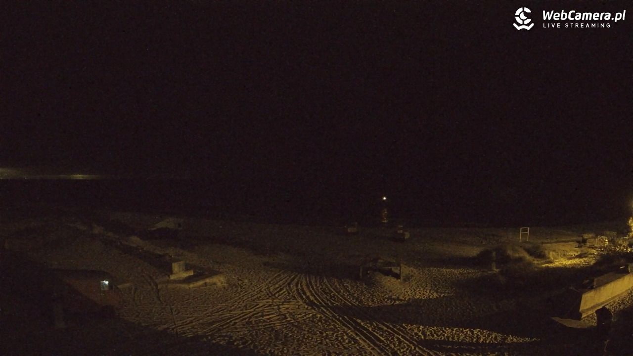 Krynica Morska - widok na plaże NOWOŚĆ - 29 wresień 2025, 21:57