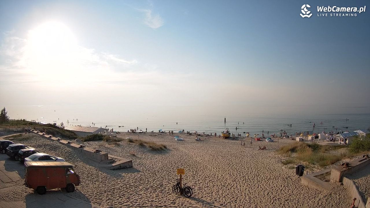 Krynica Morska - widok na plaże NOWOŚĆ - 28 czerwiec 2026, 18:58