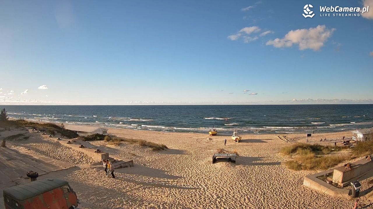 Krynica Morska - widok na plaże NOWOŚĆ - 28 wresień 2025, 16:58