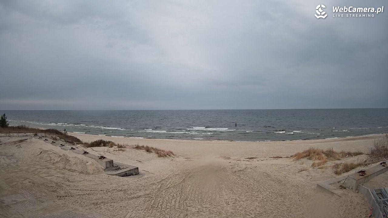 Krynica Morska - widok na plaże NOWOŚĆ - 29 marzec 2026, 14:13