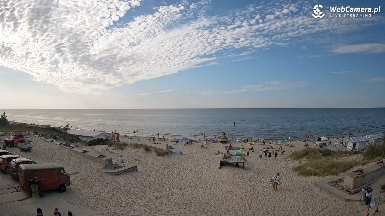Krynica Morska - widok na plaże NOWOŚĆ - 13 sierpień 2025, 17:34