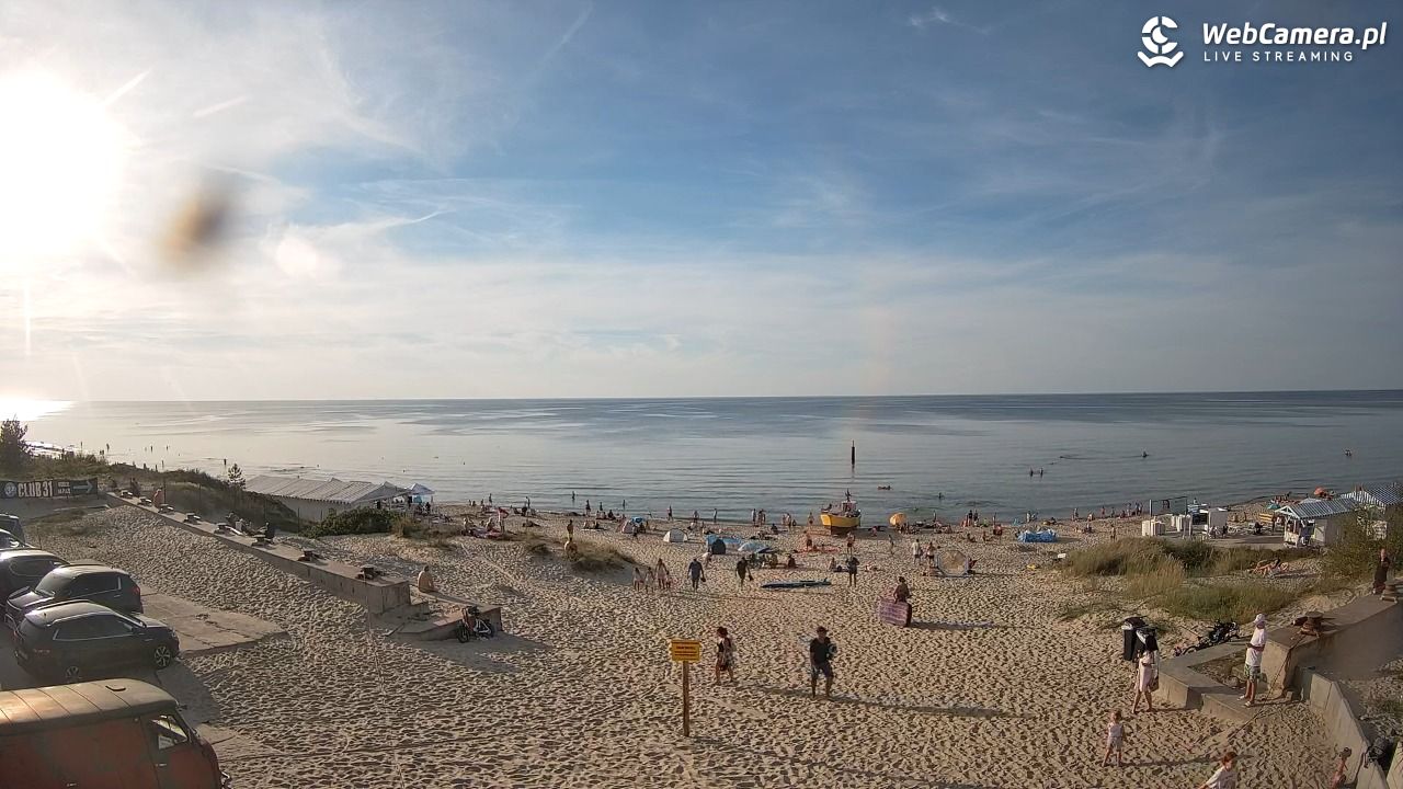 Krynica Morska - widok na plaże NOWOŚĆ - 14 sierpień 2026, 18:17