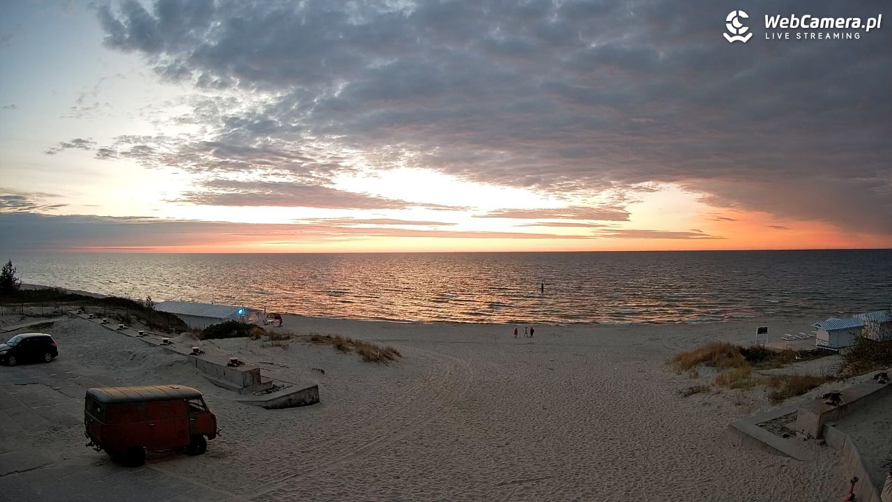 Krynica Morska - widok na plaże NOWOŚĆ - 17 maj 2026, 21:01