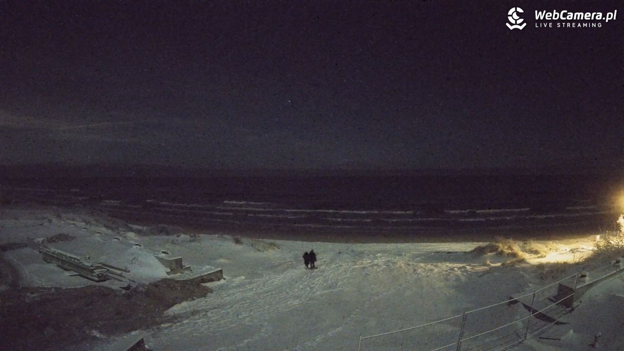 Krynica Morska - widok na plaże NOWOŚĆ - 31 grudzień 2025, 20:22