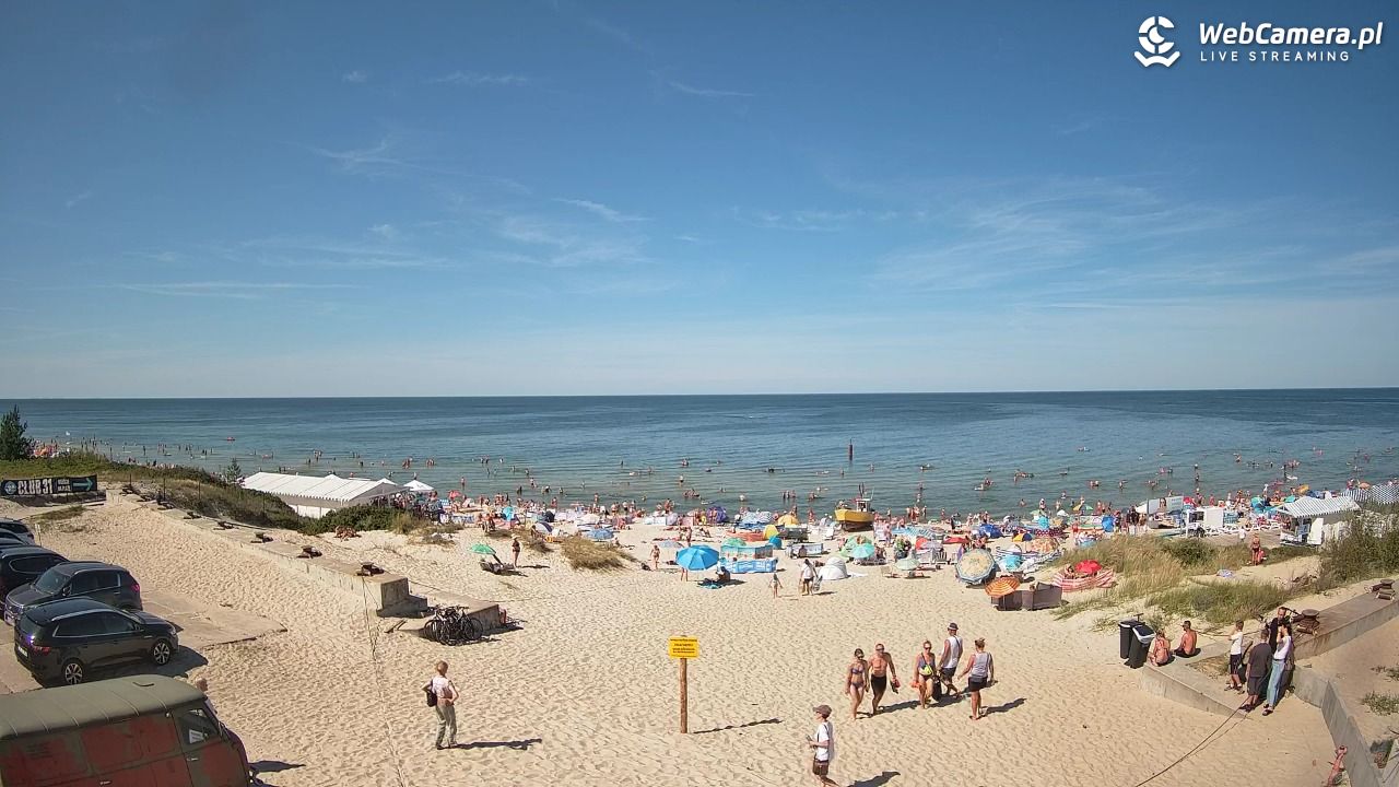 Krynica Morska - widok na plaże NOWOŚĆ - 15 sierpień 2026, 14:02