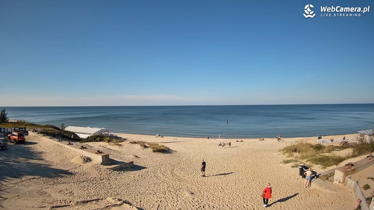 Krynica Morska - widok na plaże NOWOŚĆ - 28 wresień 2026, 14:40