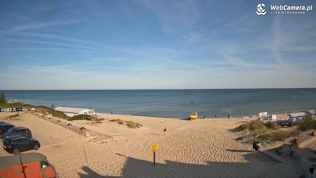 Krynica Morska - widok na plaże NOWOŚĆ - 15 sierpień 2026, 08:10