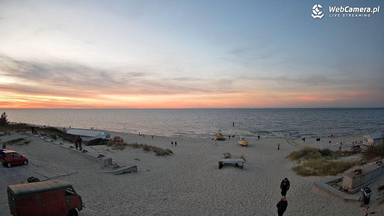 Krynica Morska - widok na plaże NOWOŚĆ - 27 wresień 2025, 18:31