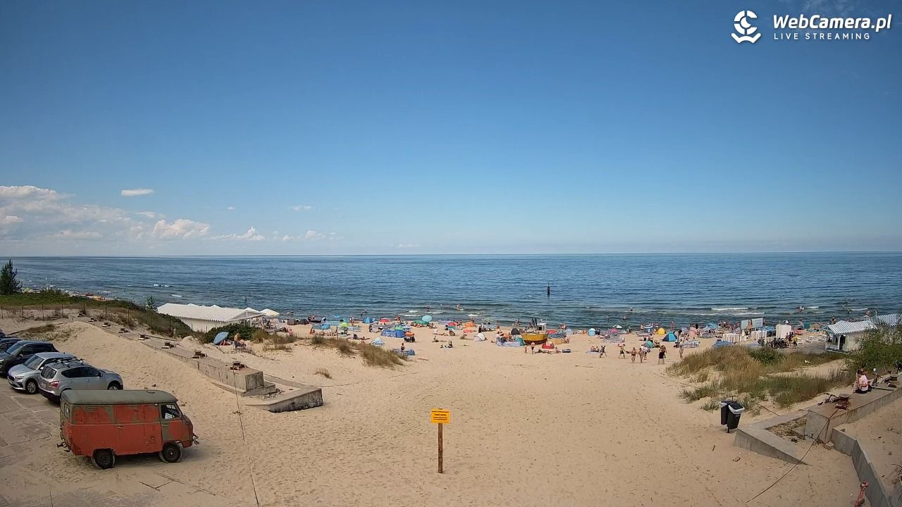 Krynica Morska - widok na plaże NOWOŚĆ - 02 lipiec 2026, 12:55