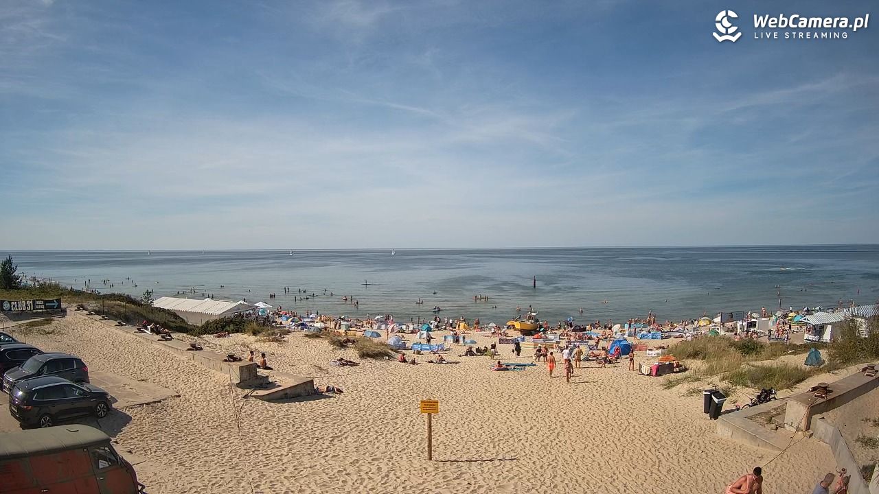 Krynica Morska - widok na plaże NOWOŚĆ - 14 sierpień 2026, 15:26