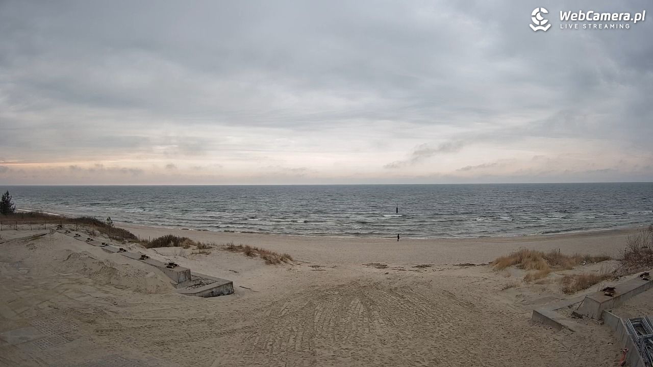 Krynica Morska - widok na plaże NOWOŚĆ - 29 marzec 2026, 16:57