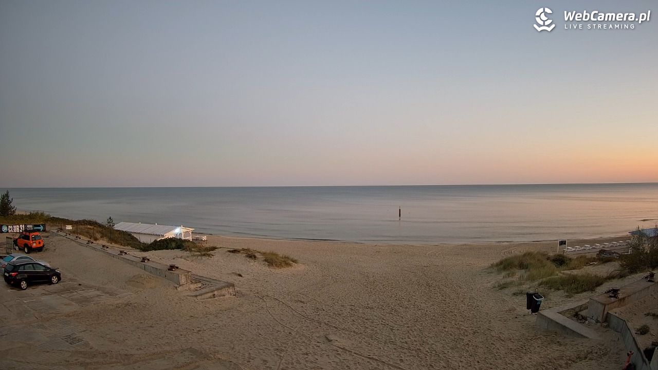 Krynica Morska - widok na plaże NOWOŚĆ - 28 wresień 2026, 06:14