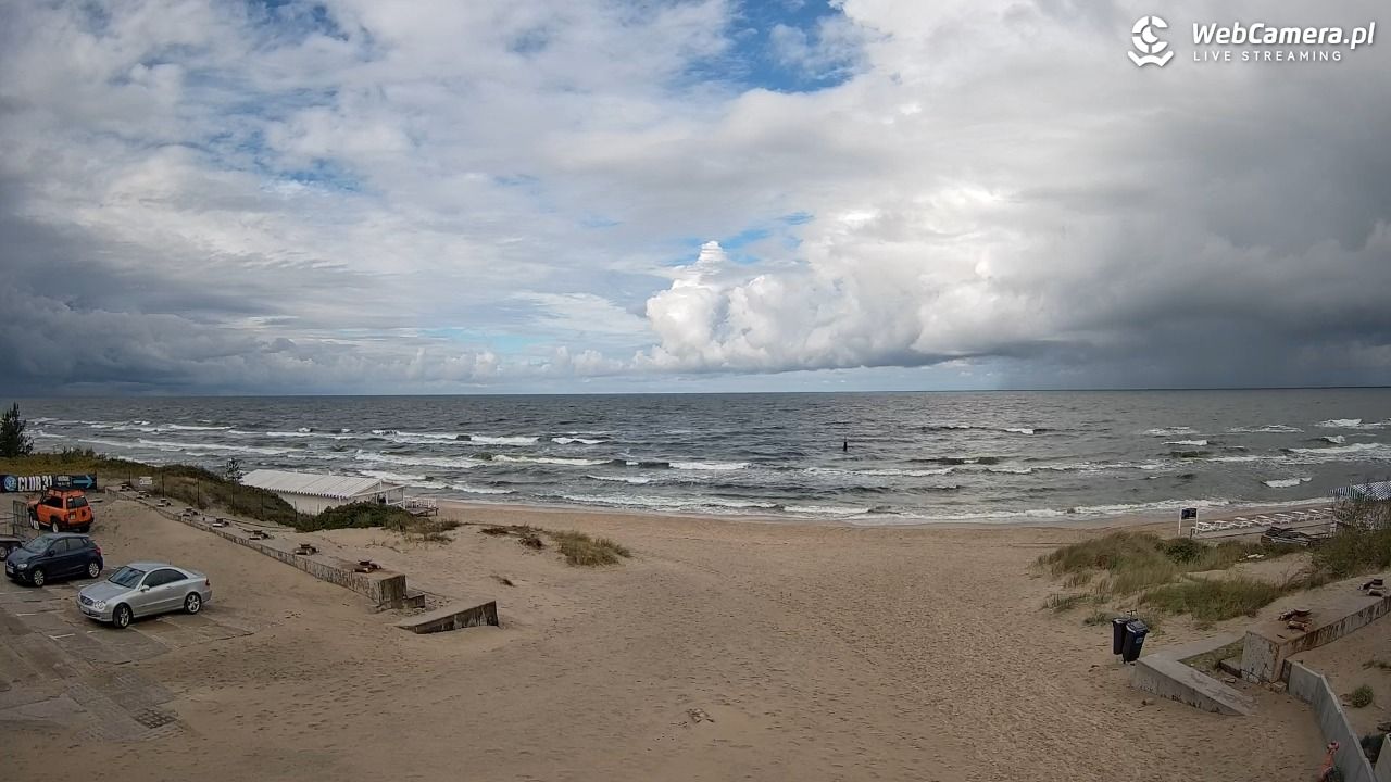Krynica Morska - widok na plaże NOWOŚĆ - 25 wresień 2026, 13:25