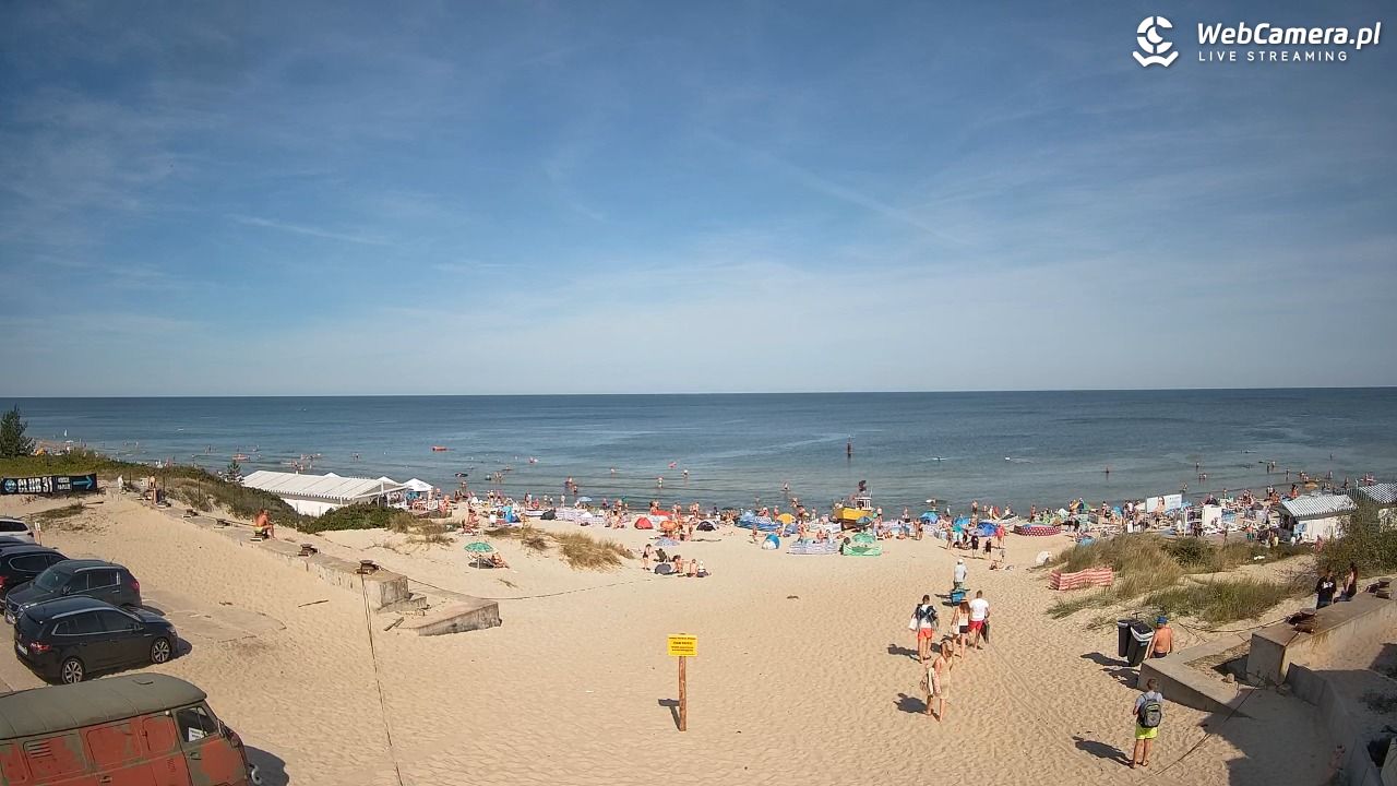 Krynica Morska - widok na plaże NOWOŚĆ - 15 sierpień 2026, 10:47