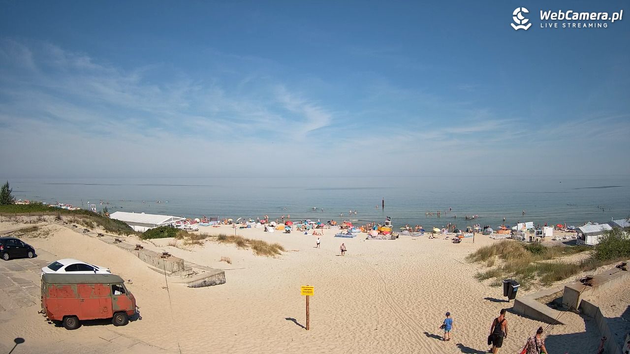 Krynica Morska - widok na plaże NOWOŚĆ - 28 czerwiec 2026, 10:07