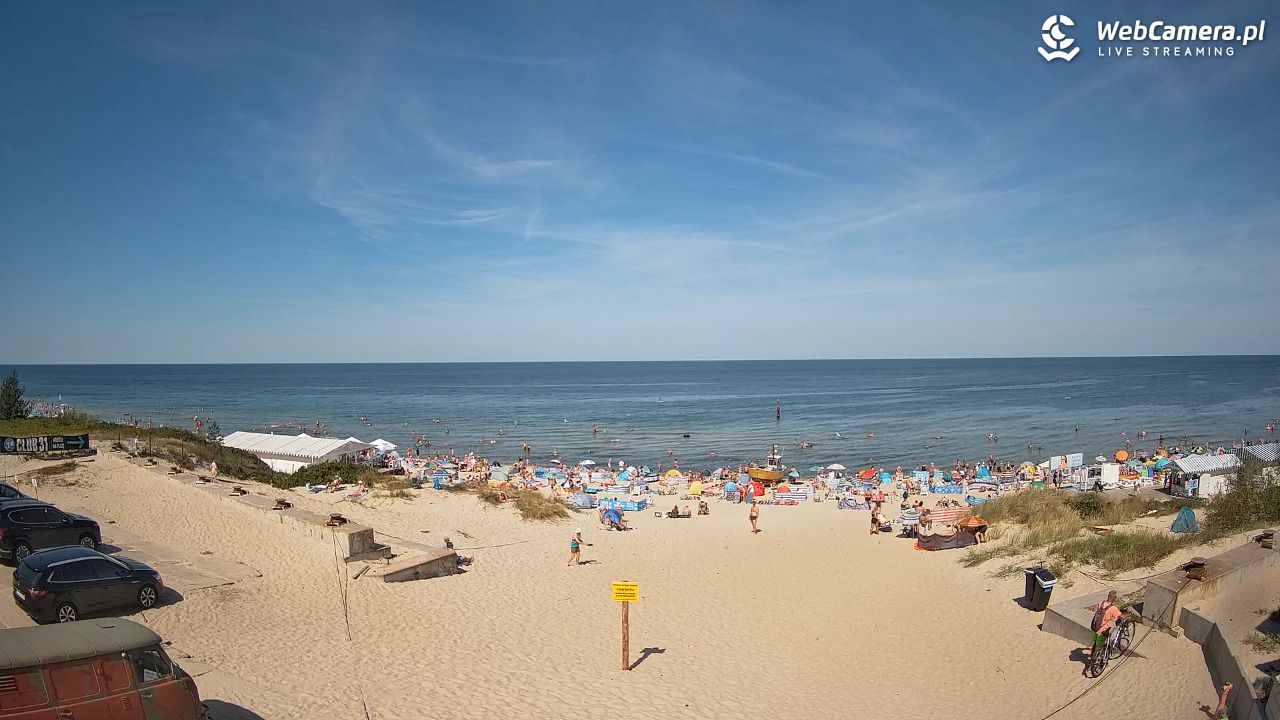 Krynica Morska - widok na plaże NOWOŚĆ - 14 sierpień 2026, 12:08