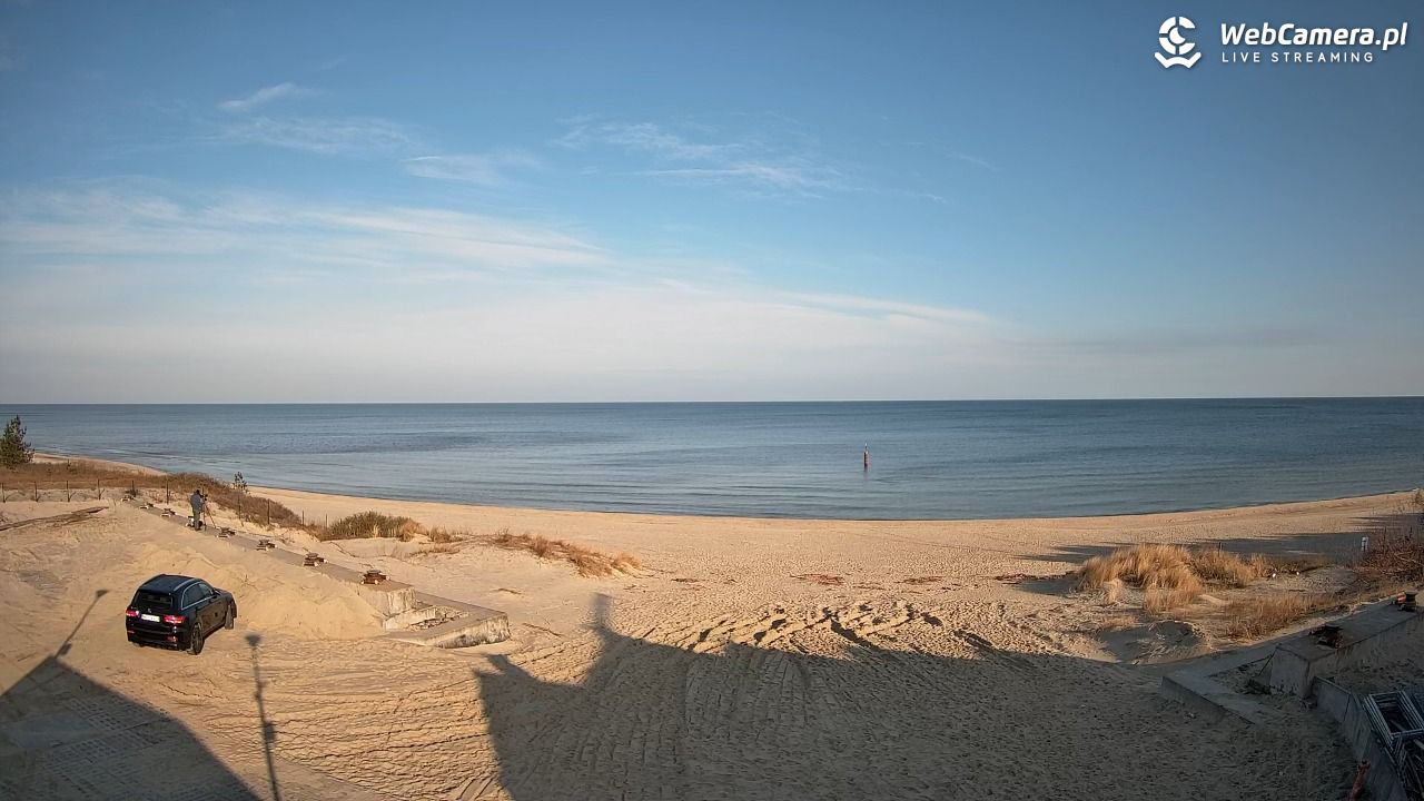 Krynica Morska - widok na plaże NOWOŚĆ - 30 marzec 2026, 08:43