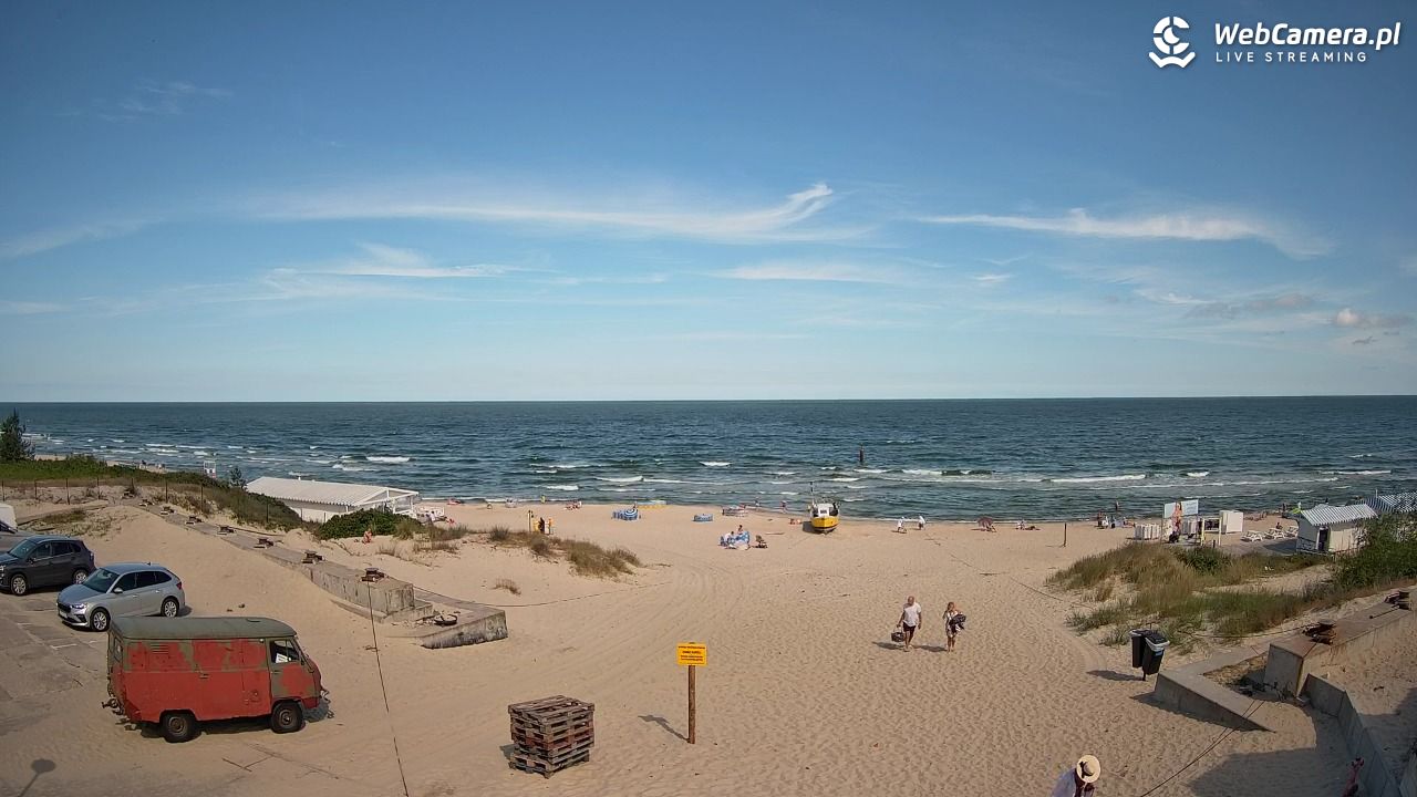 Krynica Morska - widok na plaże NOWOŚĆ - 30 czerwiec 2026, 10:08