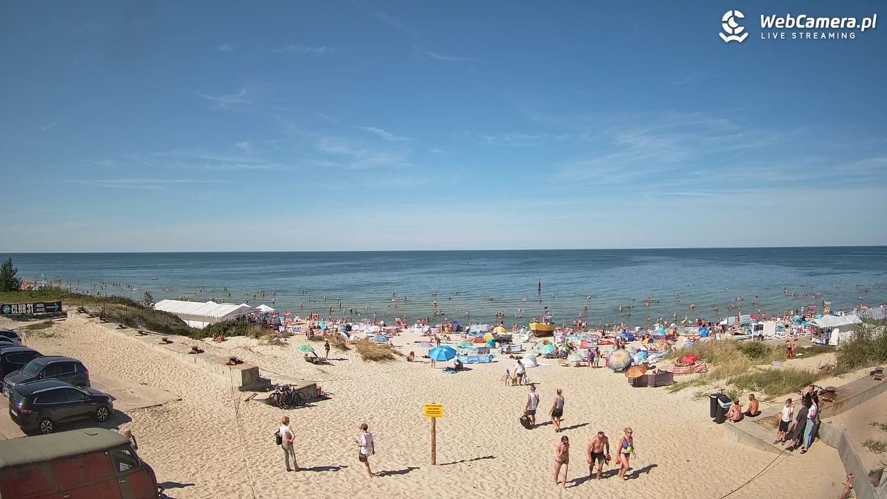 Krynica Morska - widok na plaże NOWOŚĆ - 15 sierpień 2026, 14:02