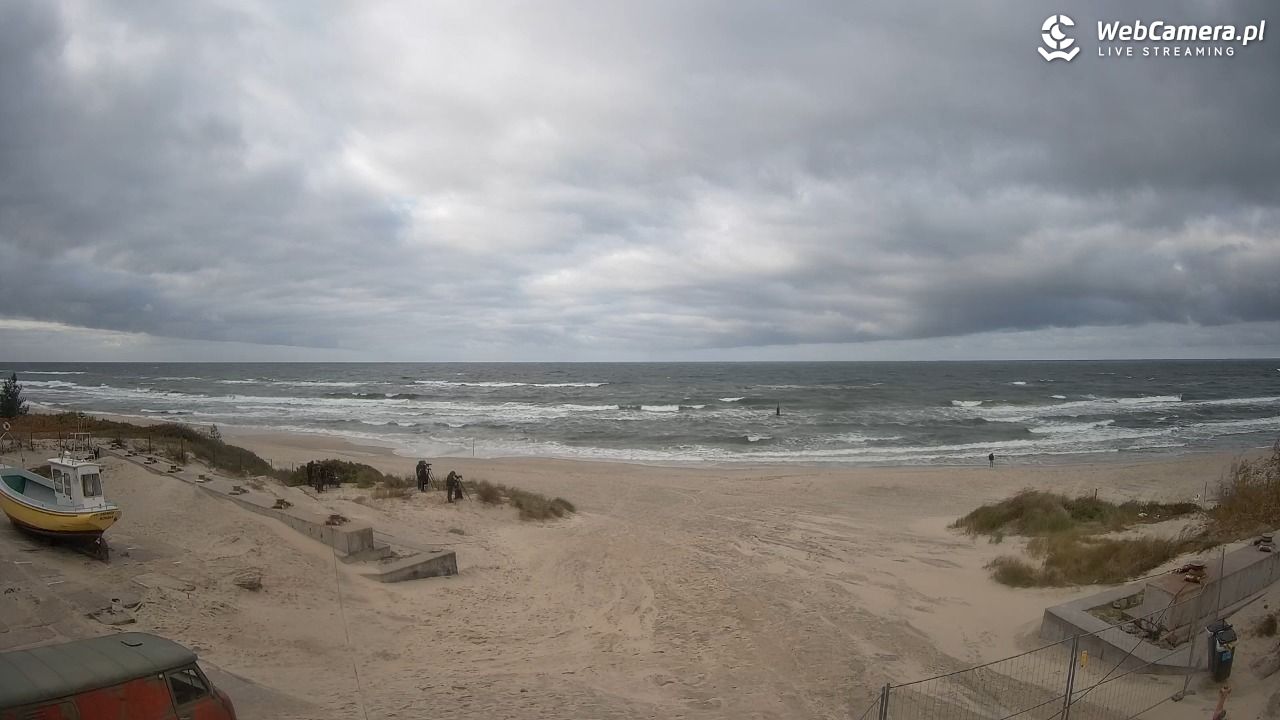 Krynica Morska - widok na plaże NOWOŚĆ - 11 październik 2025, 15:06