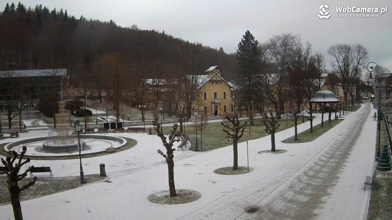 Krynica-Zdrój - widok na deptak - 24 grudzień 2025, 07:42
