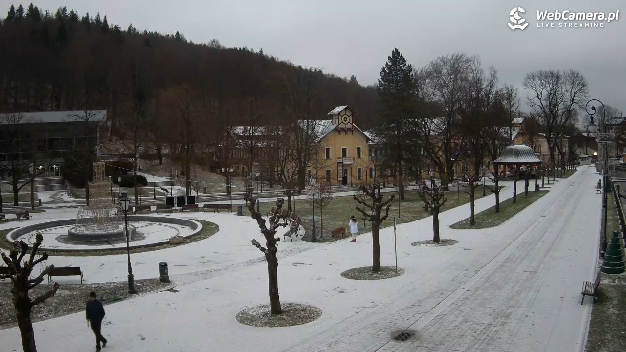 Krynica-Zdrój - widok na deptak - 24 grudzień 2025, 07:29