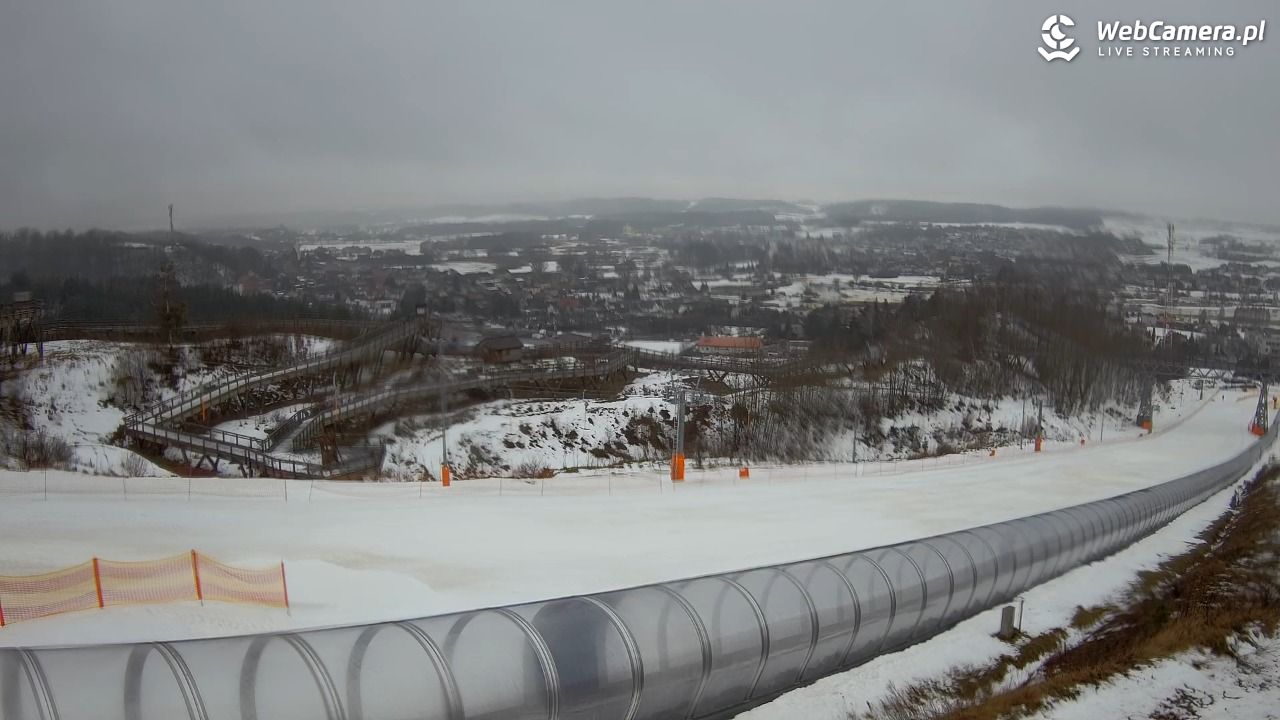 Kurza Góra - widok na stok - 24 luty 2026, 07:38