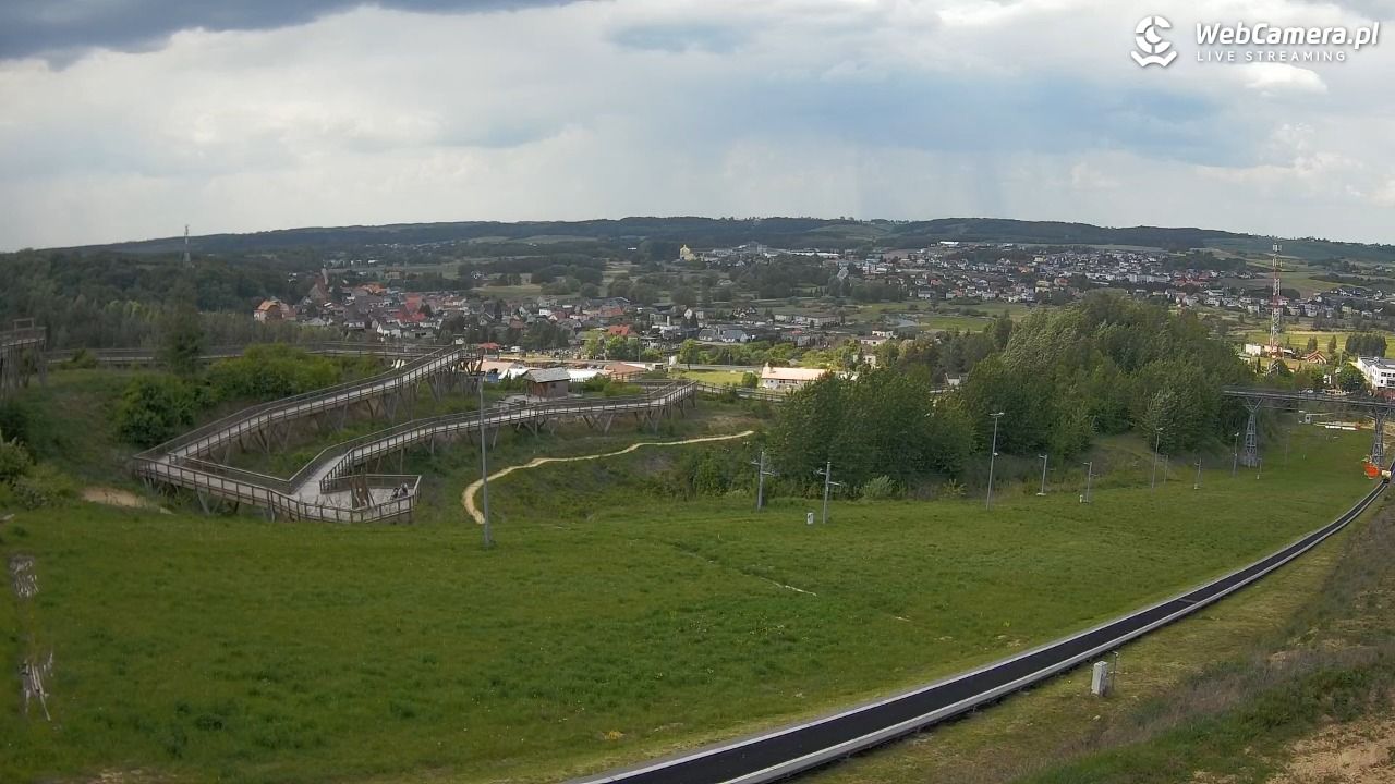Kurza Góra - widok na stok - 21 maj 2025, 13:17
