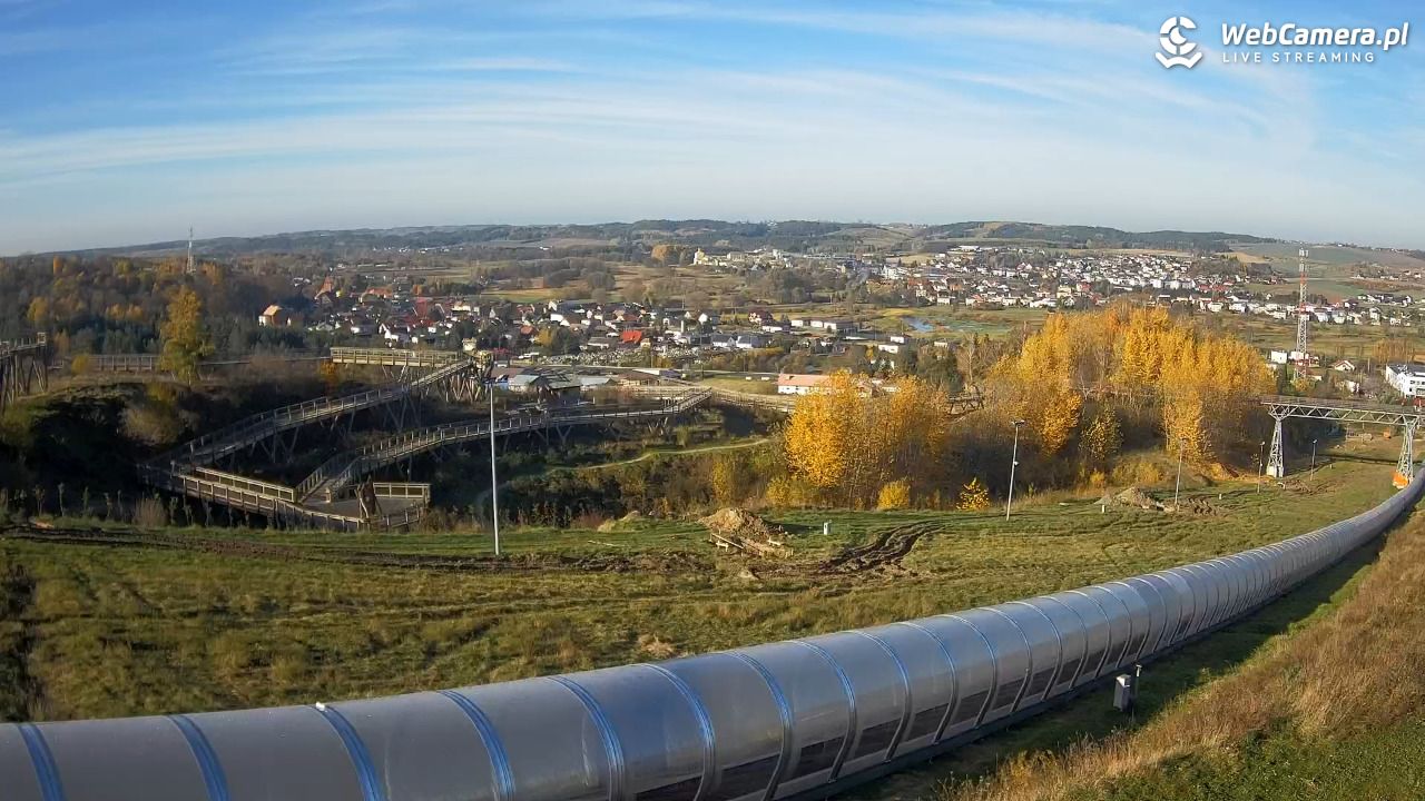 Kurza Góra - widok na stok - 01 listopad 2025, 10:10