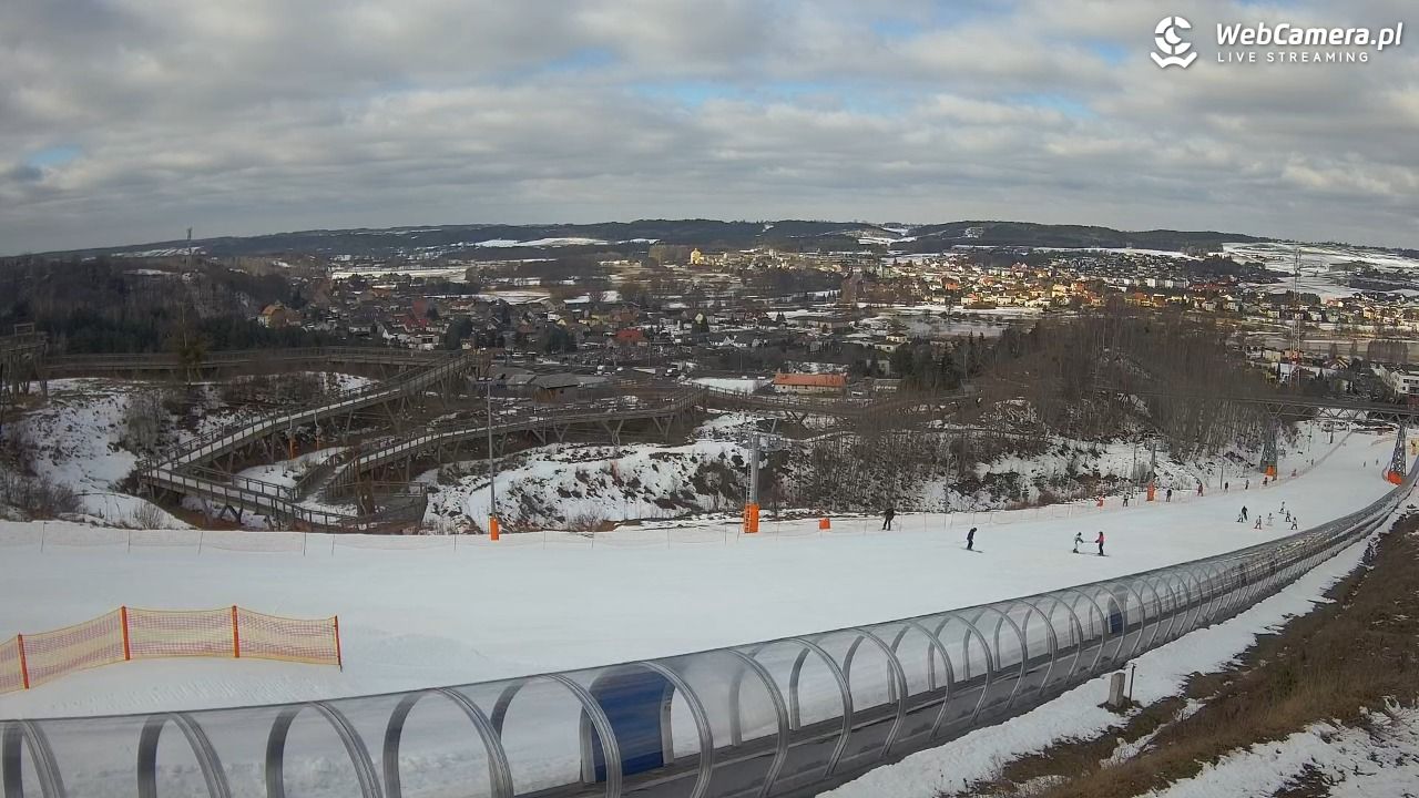 Kurza Góra - widok na stok - 25 luty 2026, 10:56