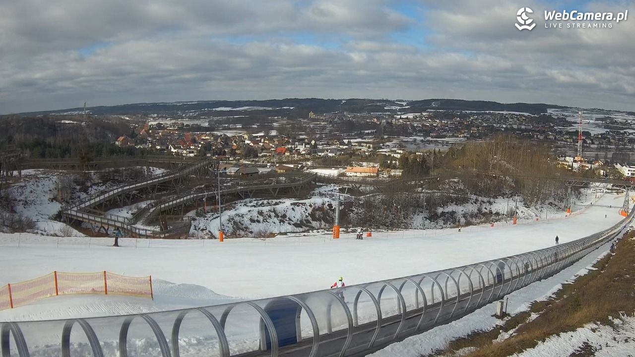 Kurza Góra - widok na stok - 25 luty 2026, 10:58