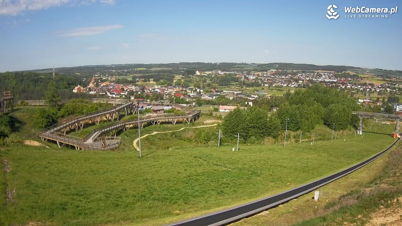 Kurza Góra - widok na stok - 21 maj 2025, 09:45