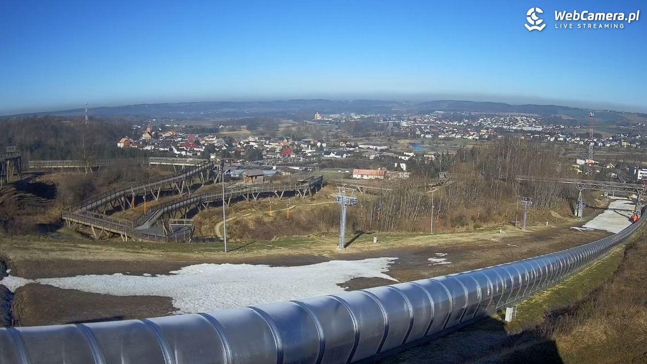 Kurza Góra - widok na stok - 02 kwiecień 2026, 09:16