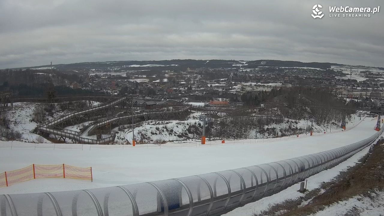 Kurza Góra - widok na stok - 25 luty 2026, 08:32