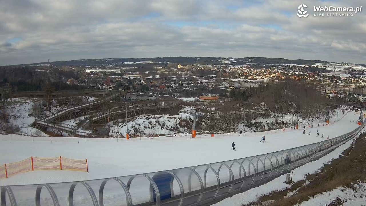 Kurza Góra - widok na stok - 25 luty 2026, 10:56