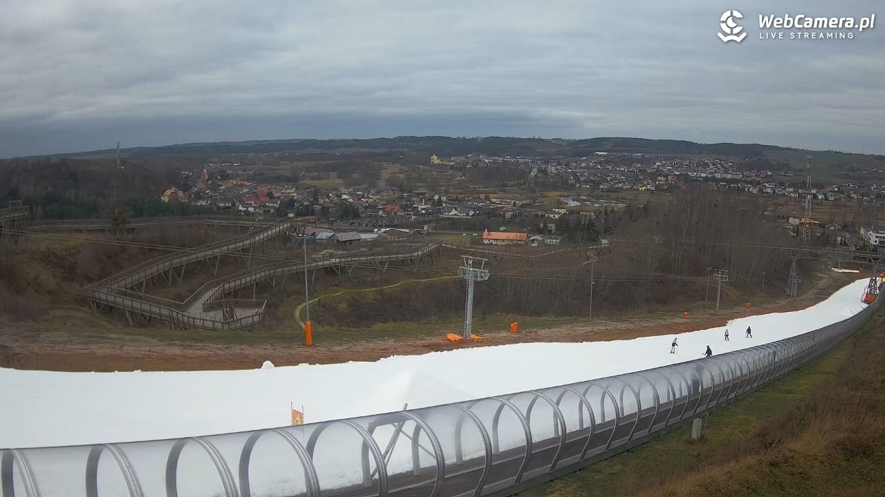 Kurza Góra - widok na stok - 22 grudzień 2025, 11:12